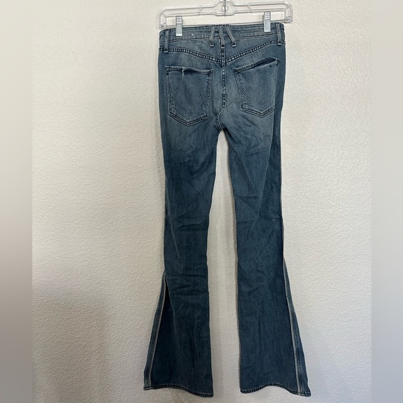 McGuire Denim Voyage High-Rise Flared Jeans Size 24 - Picture 5 of 7